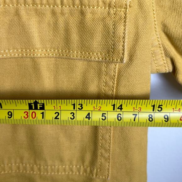 NWT Madewell Women's XS Mustard 100% Cotton Coverall Jumpsuit - Picture 3 of 8